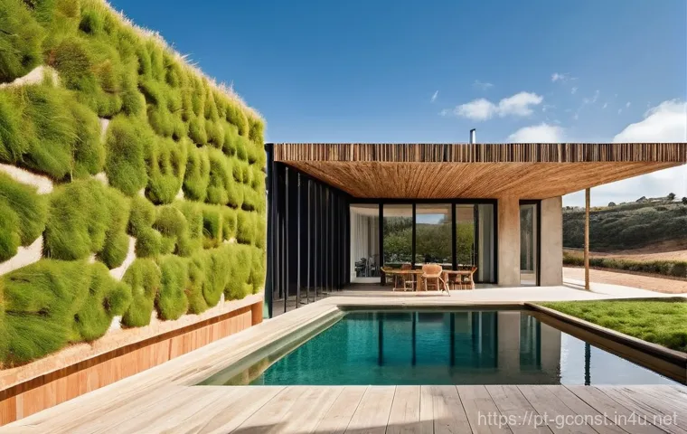 친환경건설기사와 친환경 자재 사용 사례 - **Sustainable Construction in Portugal: A Blend of Tradition and Innovation**
"A vibrant, wide-a...